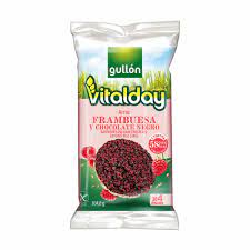 Tortitas de Arroz com Chocolate Negro e Framboesa 4x26,2g Gullón