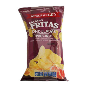 Batata Frita Ondulada de Presunto 170g Amanhecer