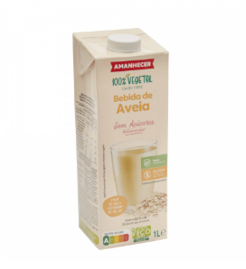Bebida Vegetal de Aveia sem Açúcar 1L Amanhecer