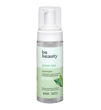 Espuma Limpeza Facial Chá Verde 150ml Be Beauty