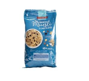 Cereais Muesli 3 Chocolates 500g Amanhecer