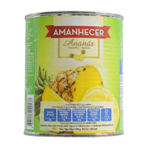 Ananás Rodelas Lata 825g Amanhecer