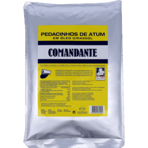 Atum em Óleo Saco 1Kg Comandante