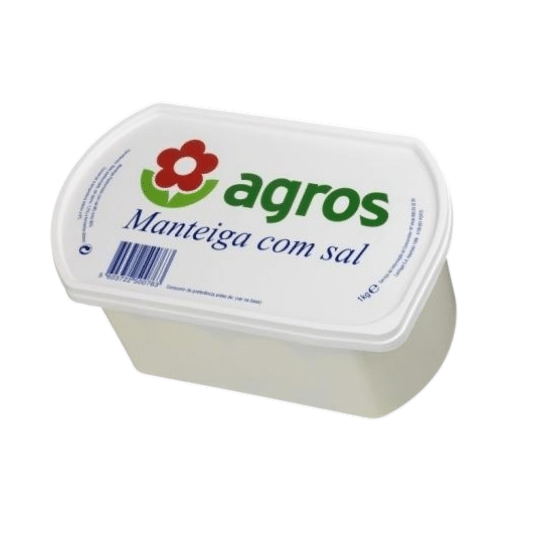 Manteiga com Sal Cuvete 1kg Agros