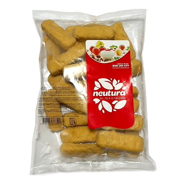 Barrinhas de Pescada Saco 820g Neutura