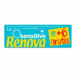 Lenços de Papel Pure Sensitive 24un Renova